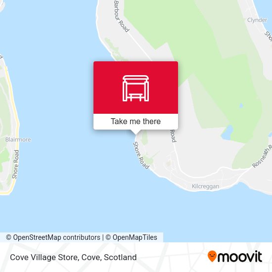 Cove Village Store, Cove map
