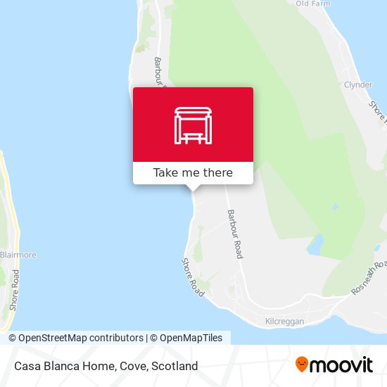 Casa Blanca Home, Cove map