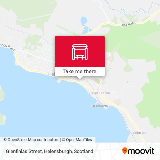 Glenfinlas Street, Helensburgh map
