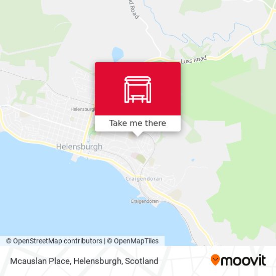 Mcauslan Place, Helensburgh map
