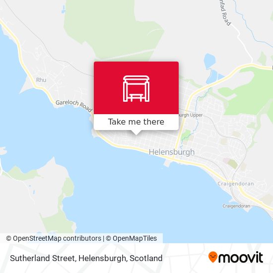 Sutherland Street, Helensburgh map