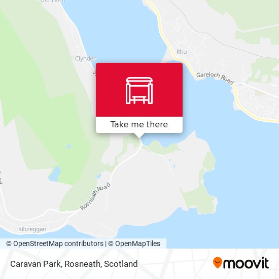Caravan Park, Rosneath map