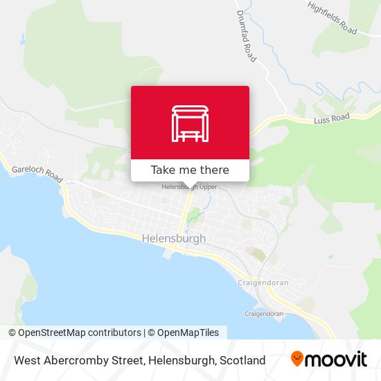 West Abercromby Street, Helensburgh map