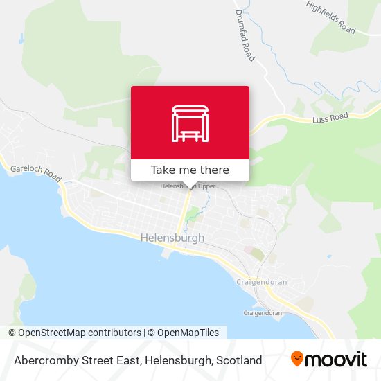 Abercromby Street East, Helensburgh map
