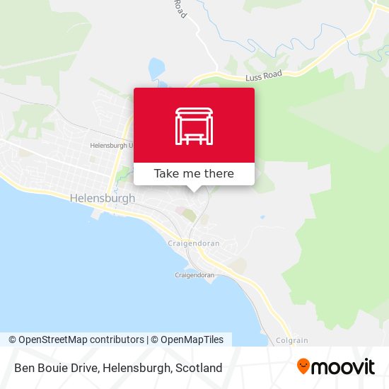 Ben Bouie Drive, Helensburgh map