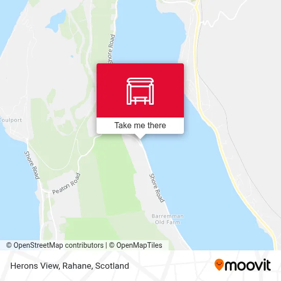 Herons View, Rahane map