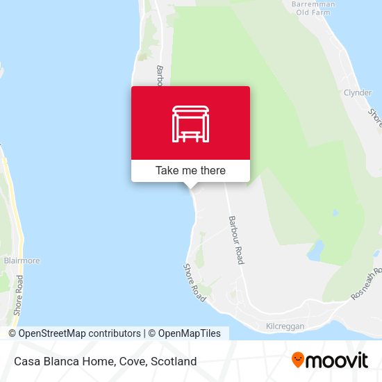 Casa Blanca Home, Cove map