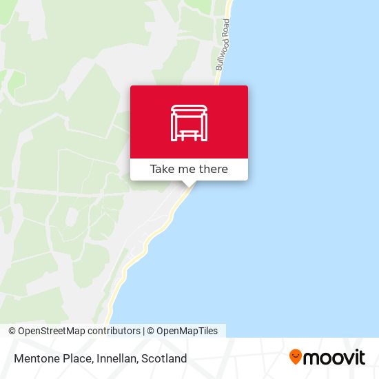 Mentone Place, Innellan map