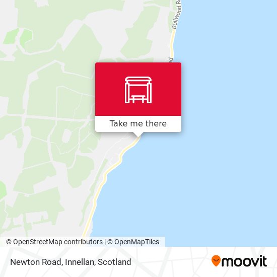 Newton Road, Innellan map