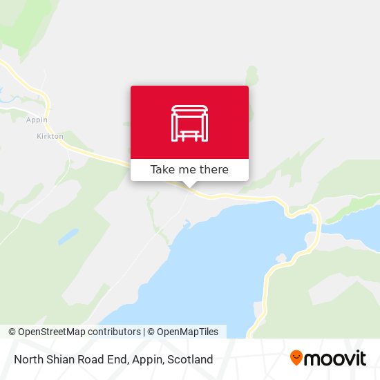 North Shian Road End, Appin map