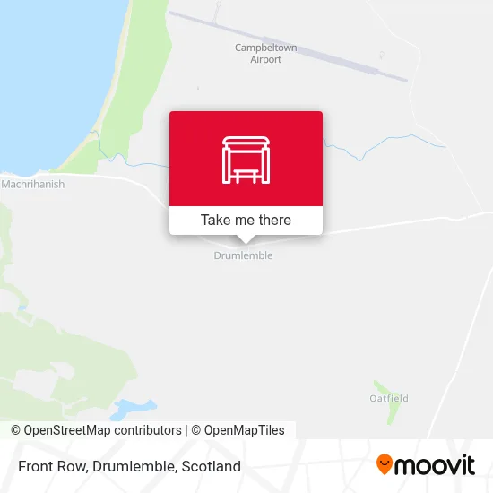 Front Row, Drumlemble map