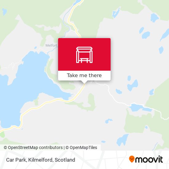 Car Park, Kilmelford map