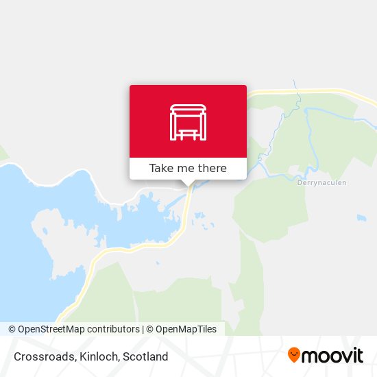 Crossroads, Kinloch map