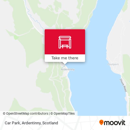 Car Park, Ardentinny map