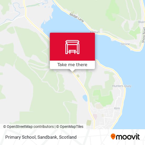 Primary School, Sandbank map
