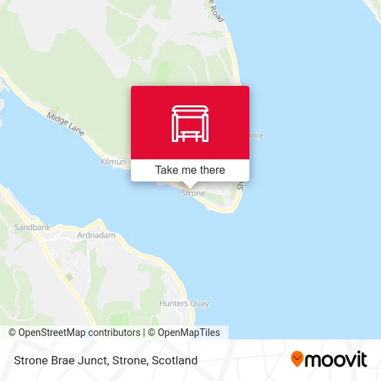Strone Brae Junct, Strone map