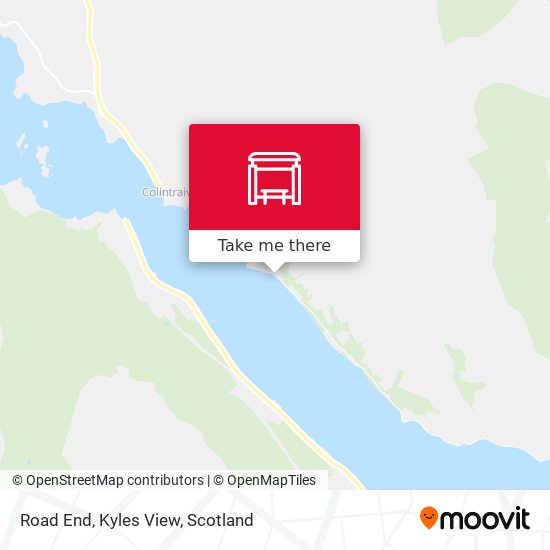 Road End, Kyles View map