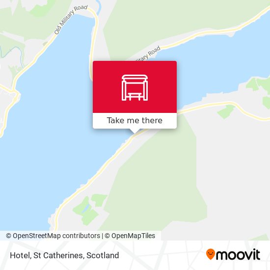 Hotel, St Catherines map