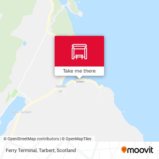 Ferry Terminal, Tarbert map
