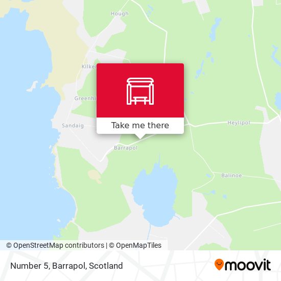Number 5, Barrapol map