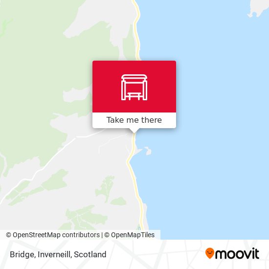 Bridge, Inverneill map