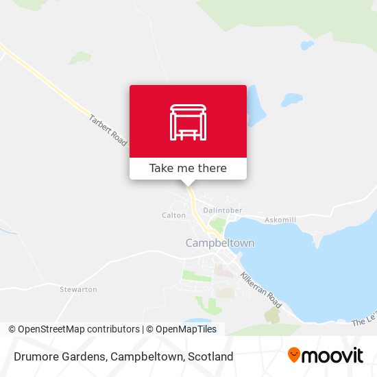 Drumore Gardens, Campbeltown map