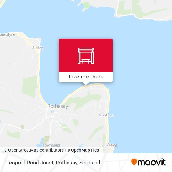 Leopold Road Junct, Rothesay map