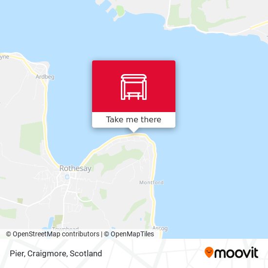 Pier, Craigmore map