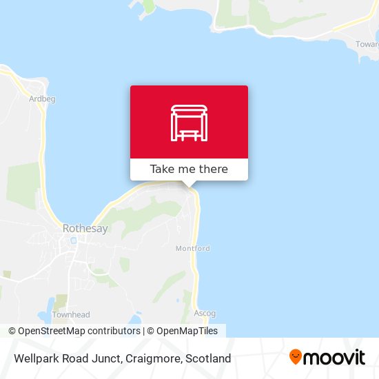 Wellpark Road Junct, Craigmore map