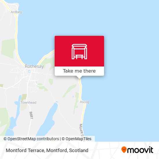 Montford Terrace, Montford map