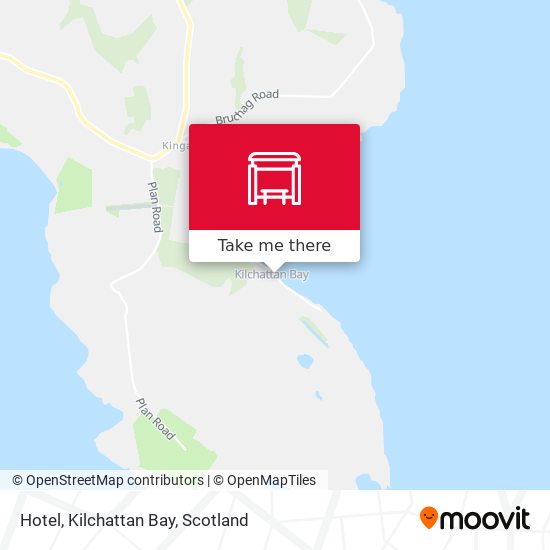Hotel, Kilchattan Bay map