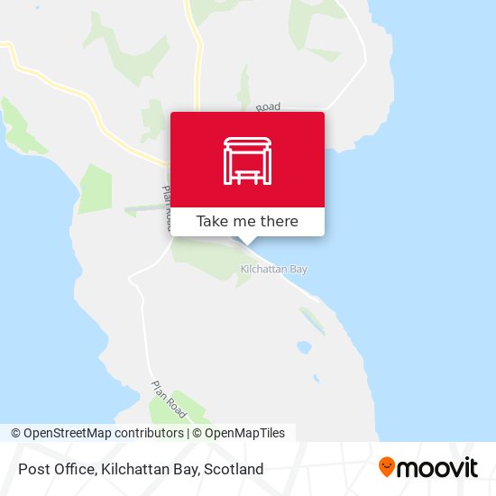 Post Office, Kilchattan Bay map