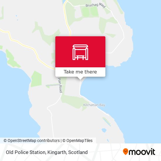 Old Police Station, Kingarth map
