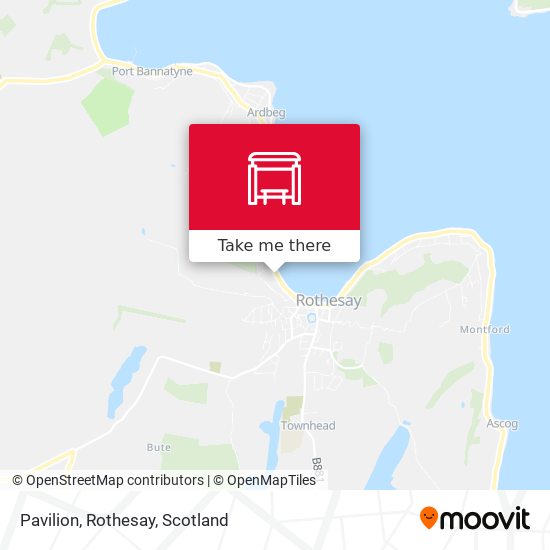 Pavilion, Rothesay map