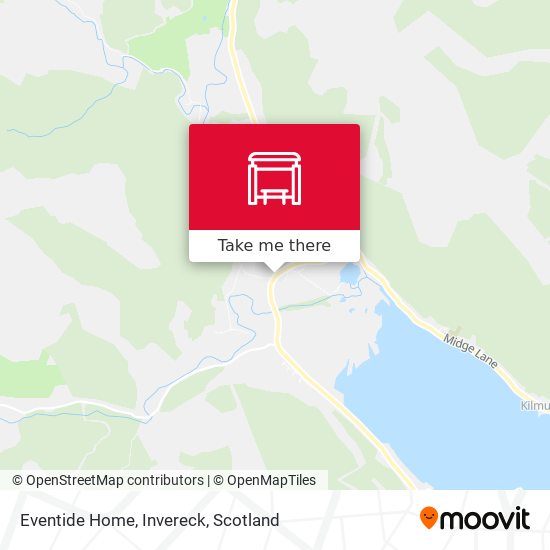 Eventide Home, Invereck map