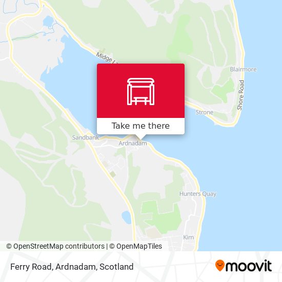Ferry Road, Ardnadam map