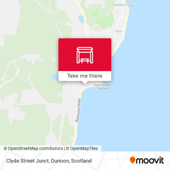 Clyde Street Junct, Dunoon map
