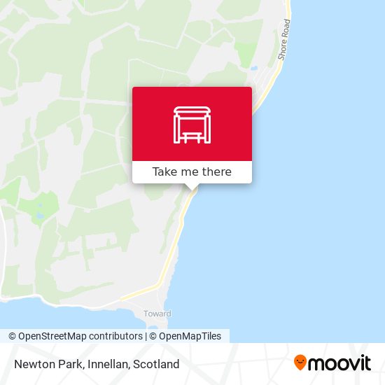 Newton Park, Innellan map