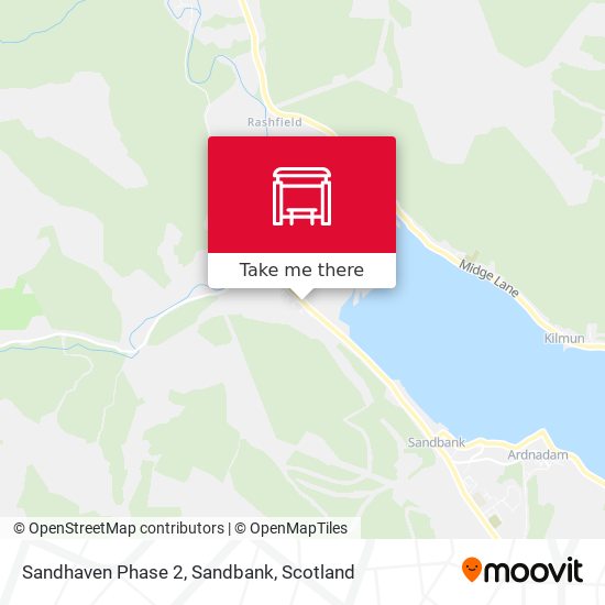 Sandhaven Phase 2, Sandbank map