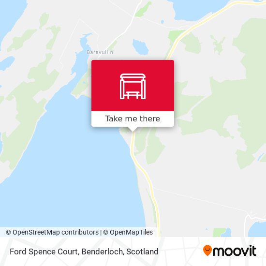 Ford Spence Court, Benderloch map