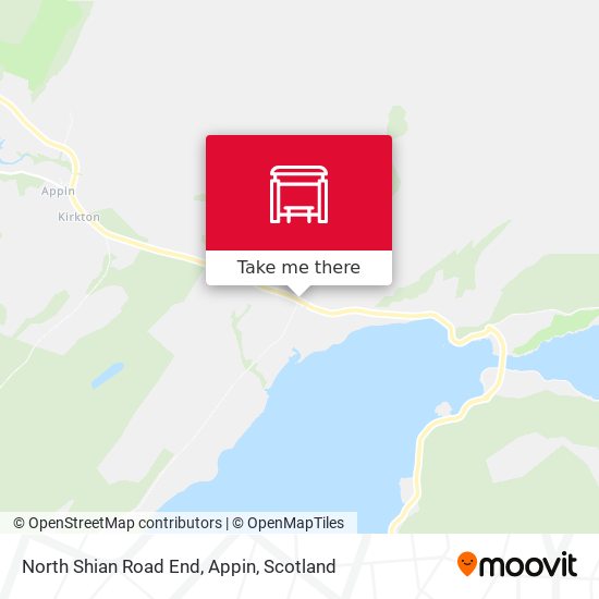 North Shian Road End, Appin map
