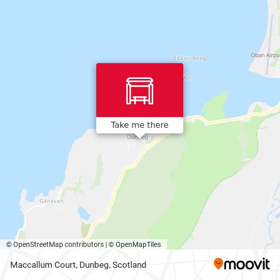 Maccallum Court, Dunbeg map