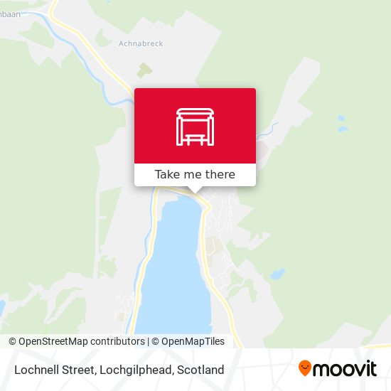 Lochnell Street, Lochgilphead map