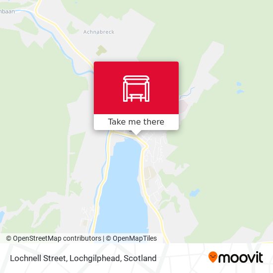 Lochnell Street, Lochgilphead map