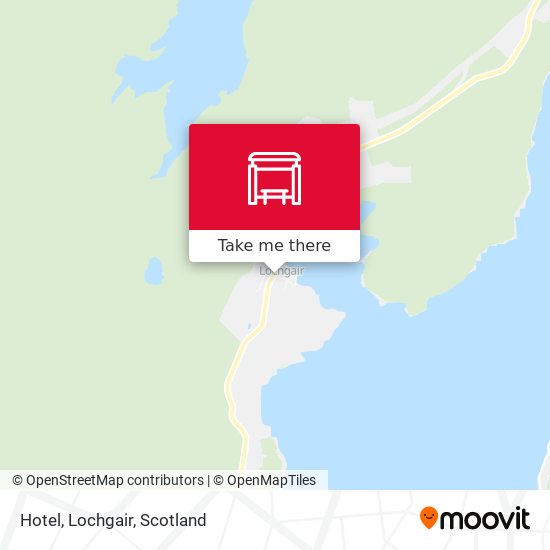 Hotel, Lochgair map