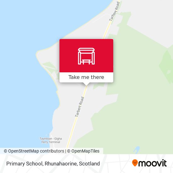 Primary School, Rhunahaorine map