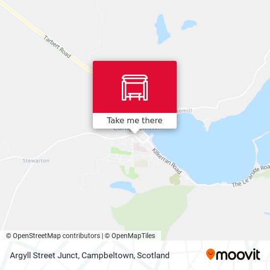 Argyll Street Junct, Campbeltown map
