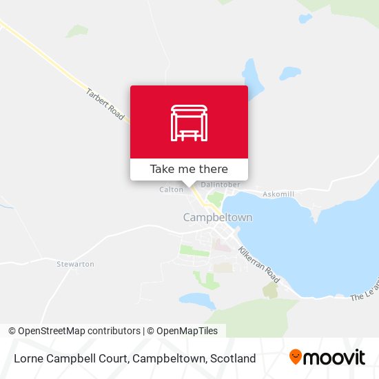 Lorne Campbell Court, Campbeltown map