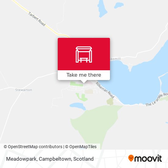 Meadowpark, Campbeltown map
