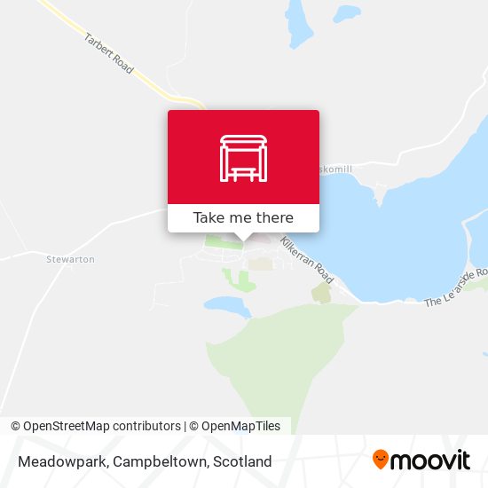 Meadowpark, Campbeltown map
